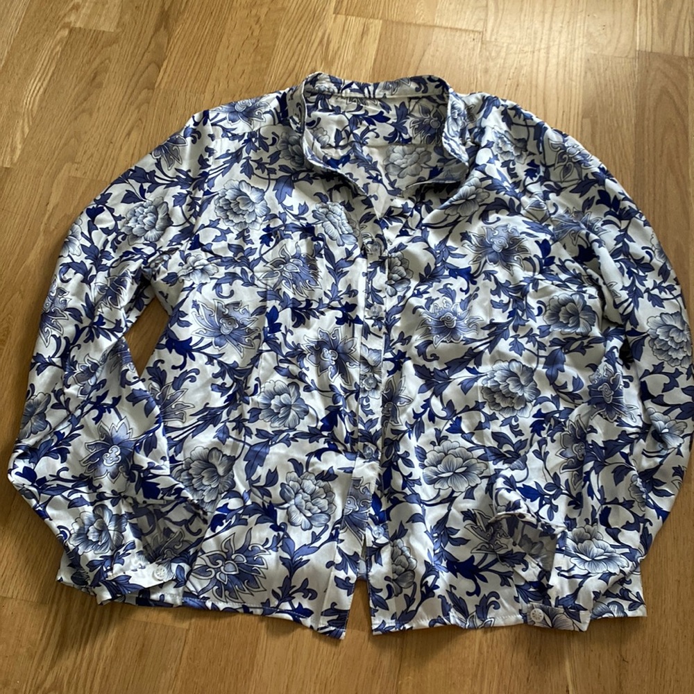 One of a kind silk shirt